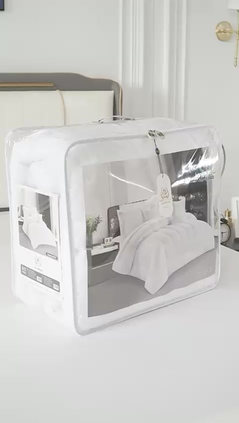 Luxury Hotel Bedding Set | طقم فراش فخم على طراز الفنادق